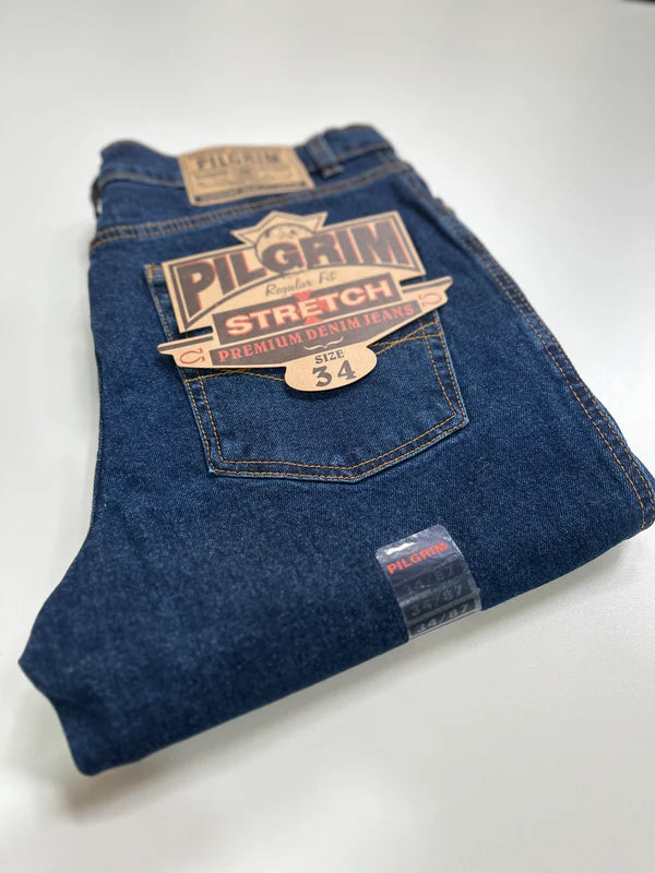 Pilgram Mens Stretch Jean - Regular Fit