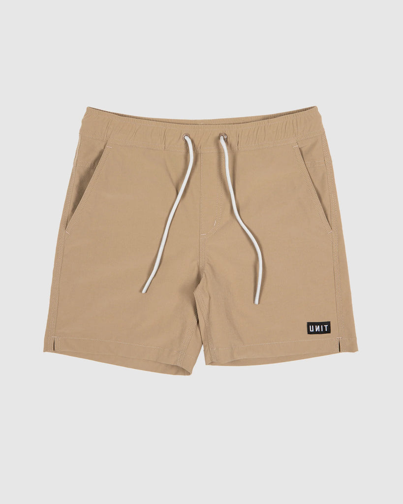 UNIT YOUTH SHORTS - ELASTIC - BLOCK