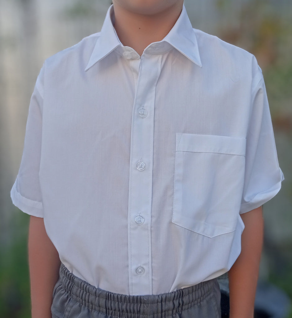 BOYS BASIC SHIRT SHORT SLEEVE CLASSIC