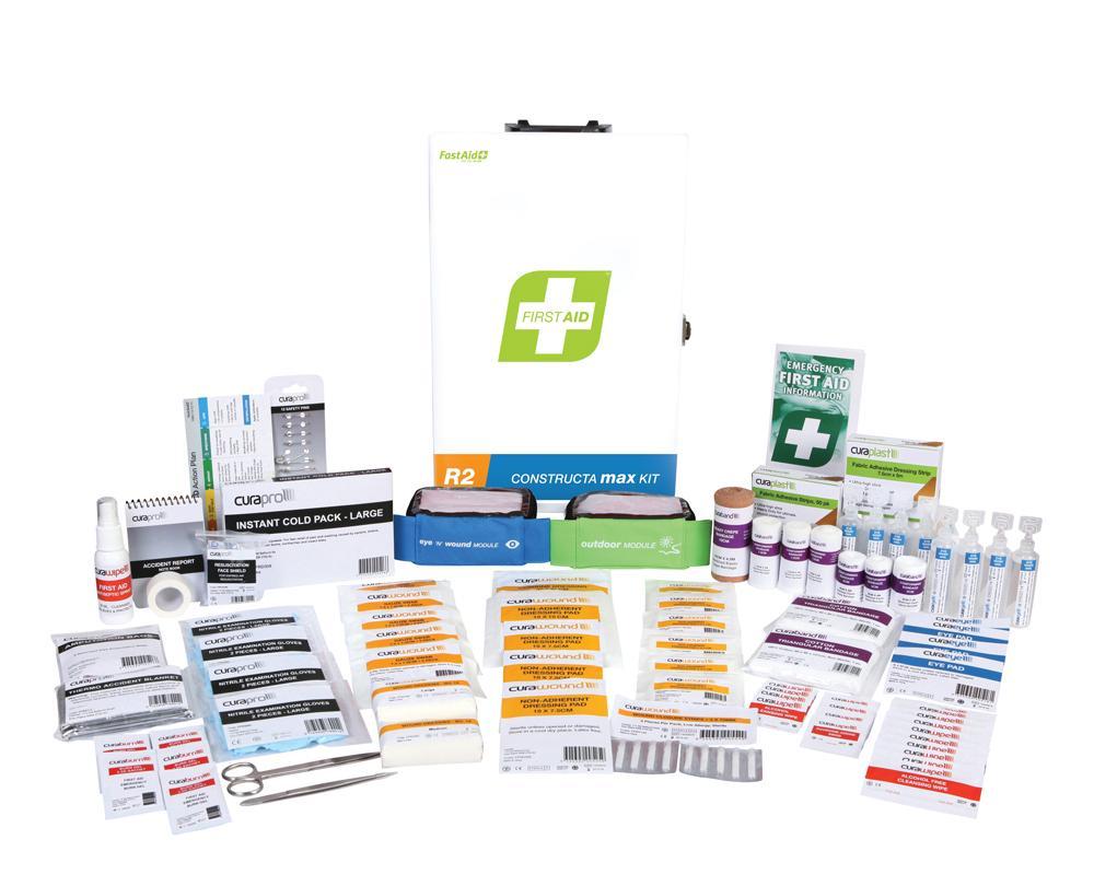 Constructa Max First Aid Kit Metal Box