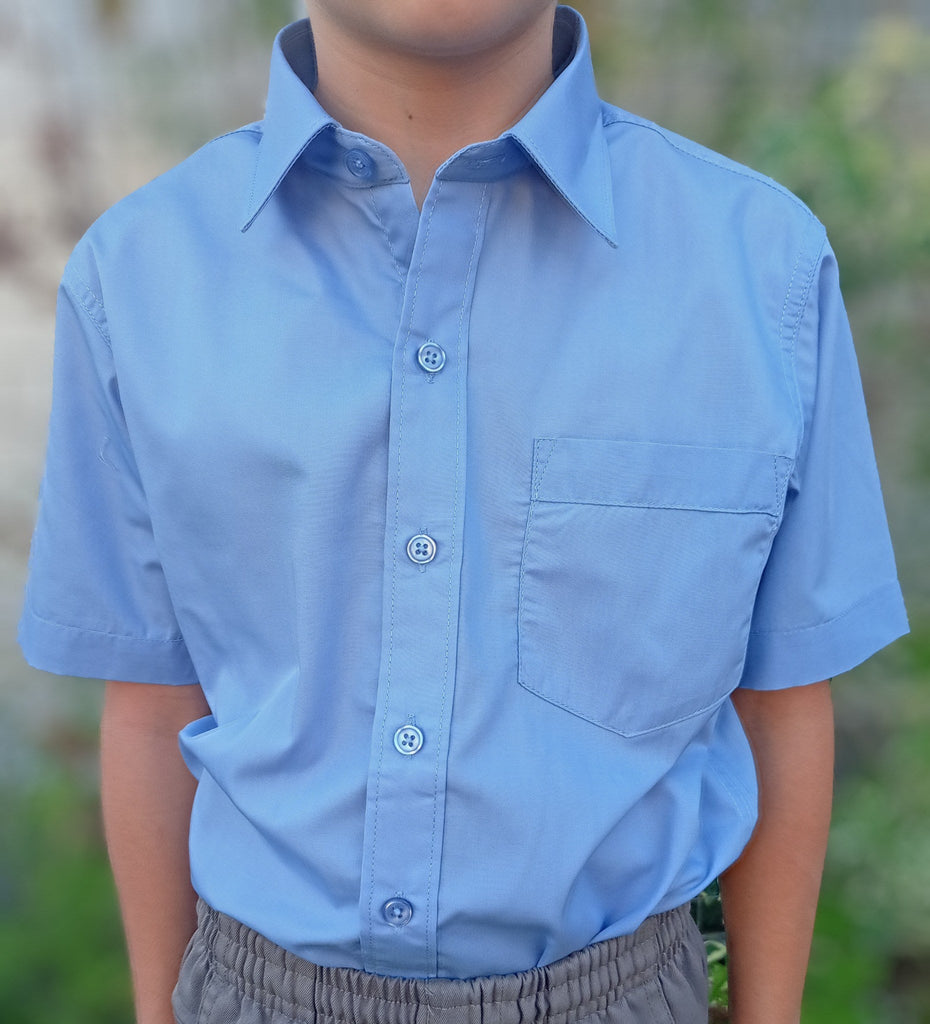 BOYS BASIC SHIRT SHORT SLEEVE CLASSIC