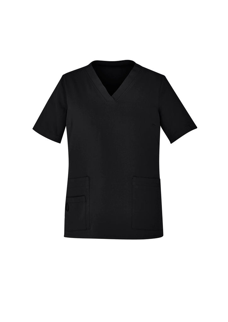 SCRUB Ladies V-neck M-pkt Top