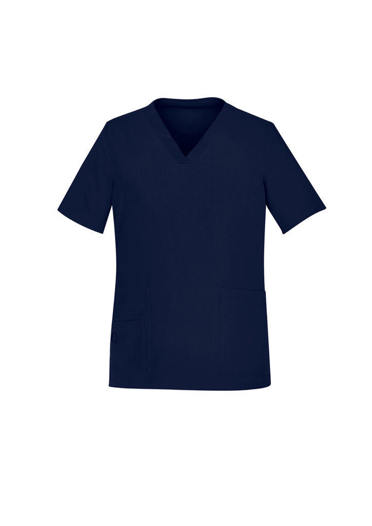 SCRUB Ladies V-neck M-pkt Top