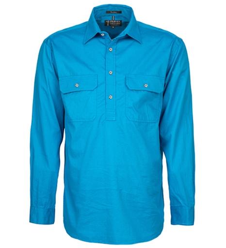 Pilbara Closed Front L/S Shirt