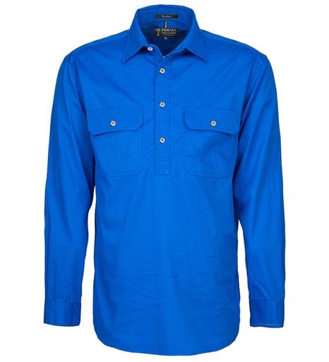 Pilbara Closed Front L/S Shirt