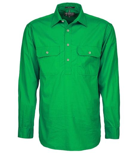 Pilbara Closed Front L/S Shirt