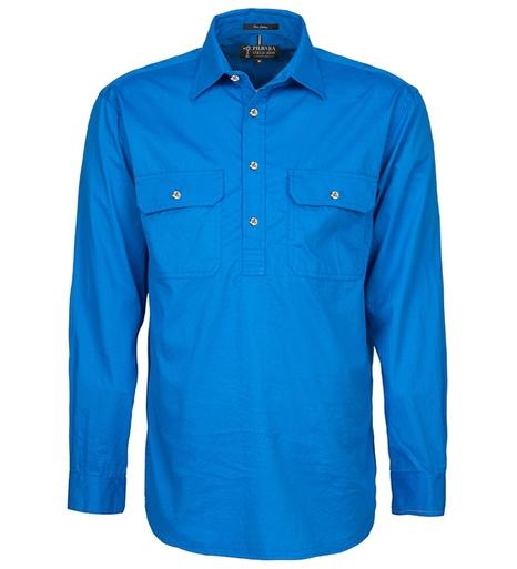 Pilbara Closed Front L/S Shirt